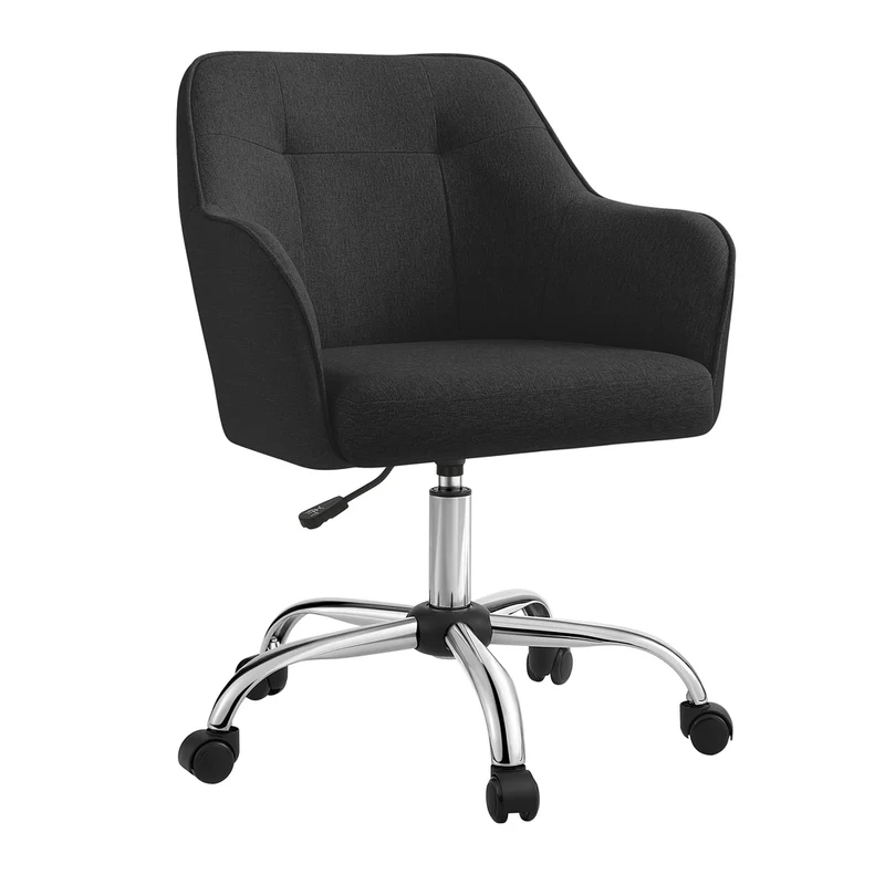 Homeoffice Stuhl höhenverstellbar aus atmungsaktivem Stoff