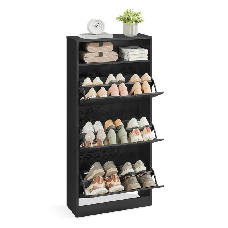 Schuhschrank 3 Klappen verstellbar