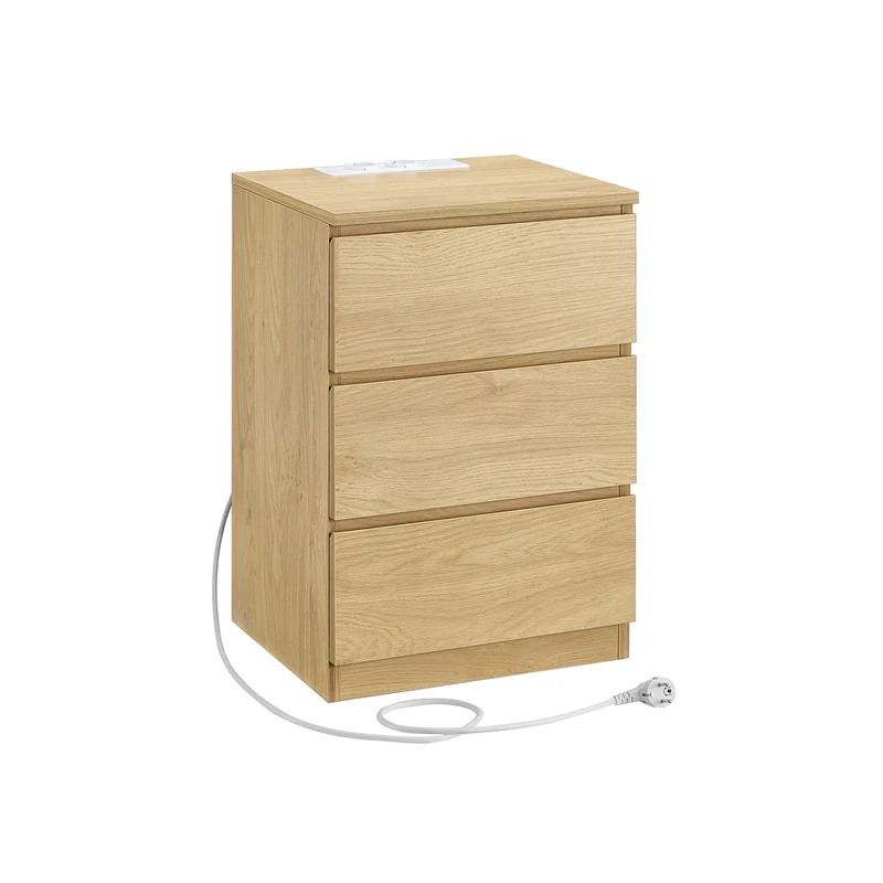 Beistelltisch 3 Schubladen modern