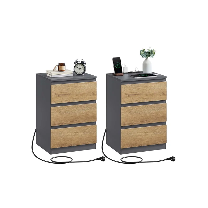Beistelltisch 3 Schubladen modern