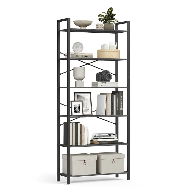 Bücherregal mit 6 Ebenen