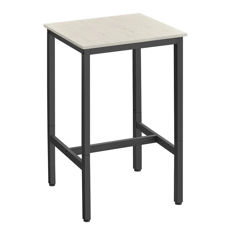 Bartisch mit Stahlgestell hoch