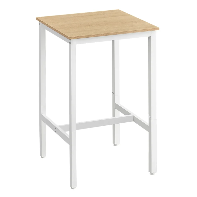 Bartisch mit Stahlgestell hoch