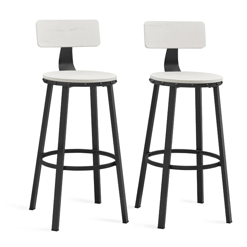 2er Set Barstühle Industrie-Design