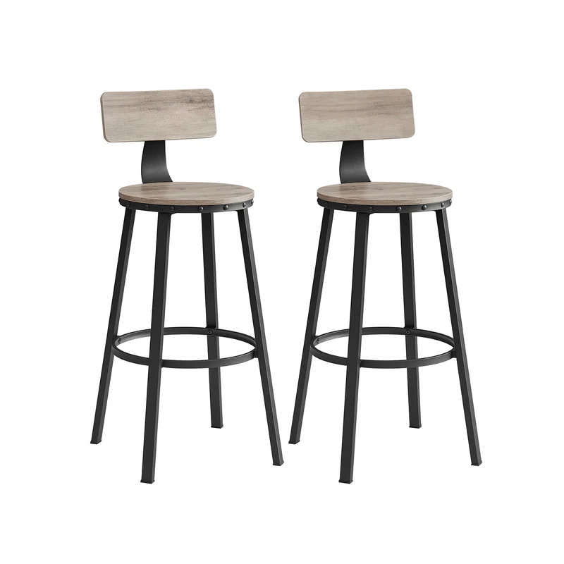 2er Set Barstühle Industrie-Design