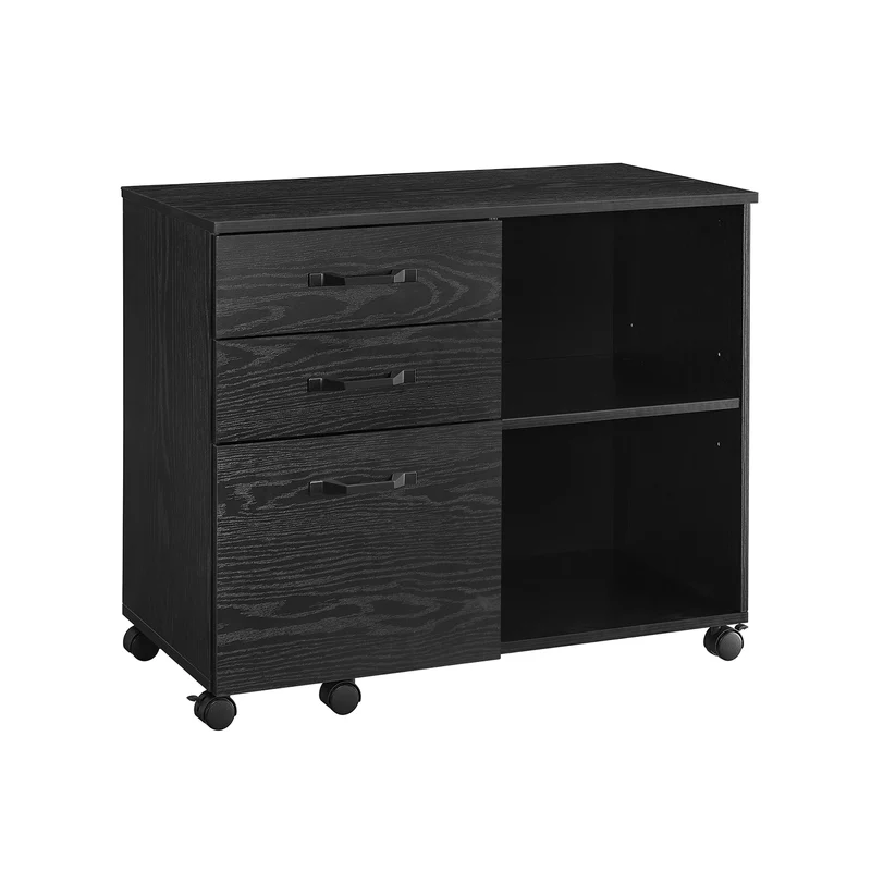Industriestil Aktenschrank mit Rollen