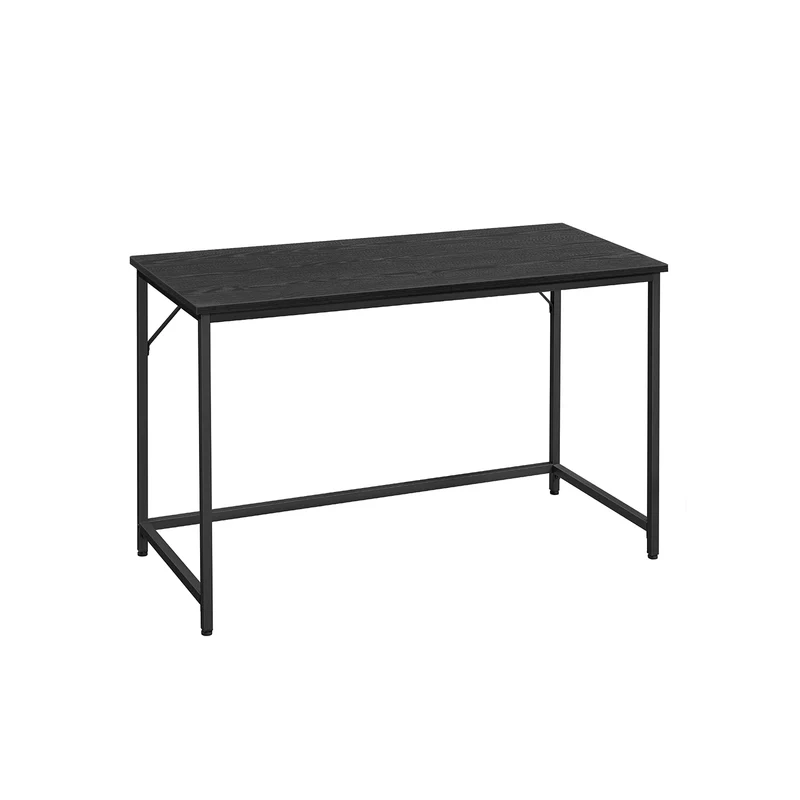 Schreibtisch mit Metallgestell