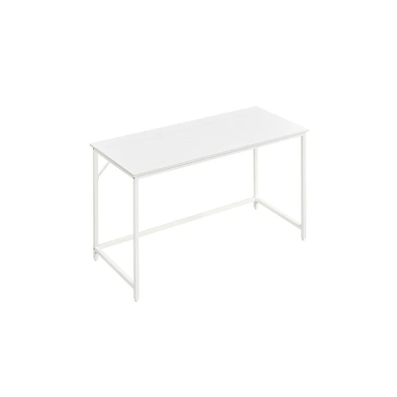 Schreibtisch mit Metallgestell