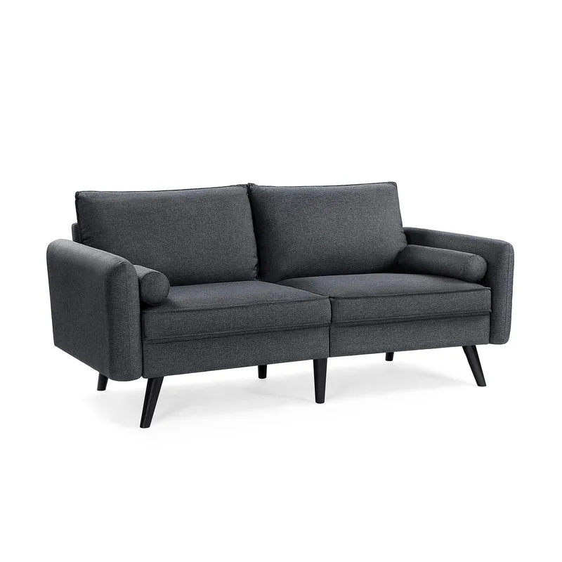 3-Sitzer Sofa mit Bezug aus Leinenimitat