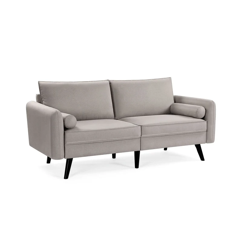 3-Sitzer Sofa mit Bezug aus Leinenimitat