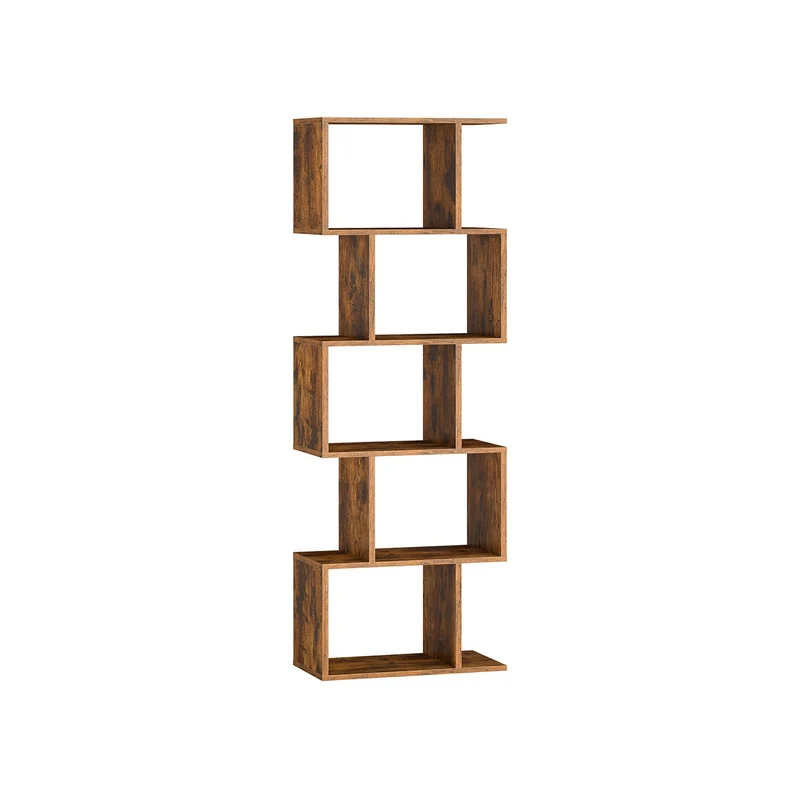 Bücherregal mit offenen Ebenen und stabilem freistehendem Design