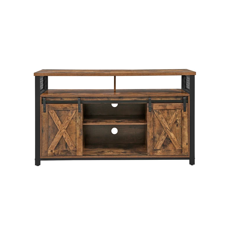 TV-Schrank vintagebraun-schwarz