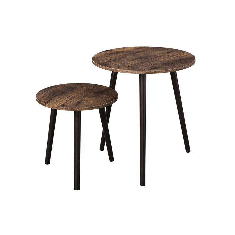 2er-Set skandinavische Couchtische