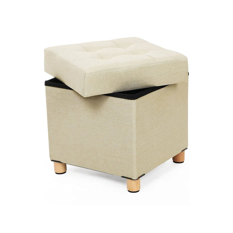 Sitzhocker mit Deckel und Stauraum