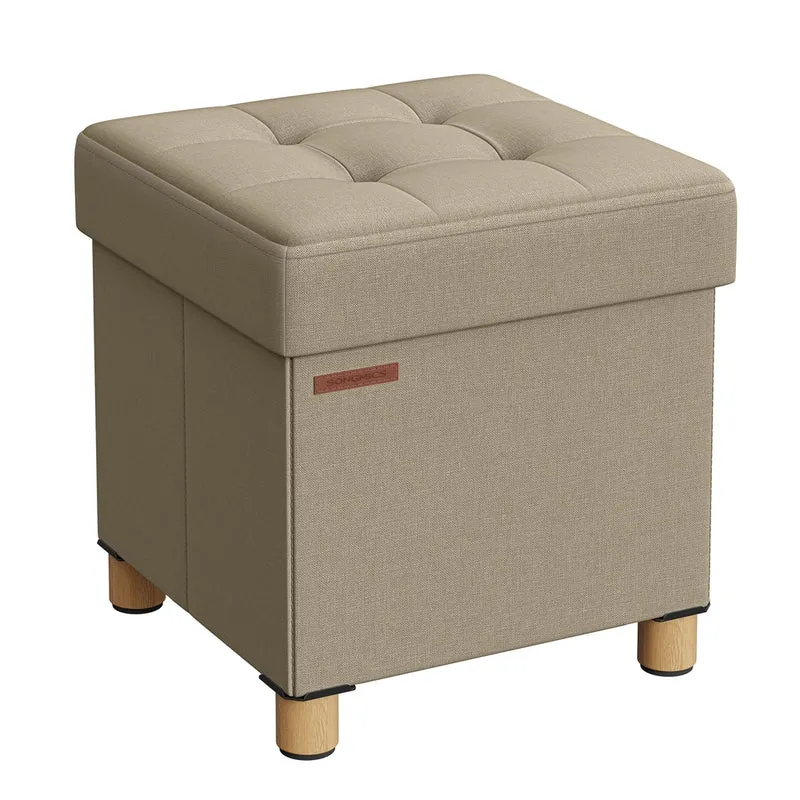 Sitzhocker mit Deckel und Stauraum