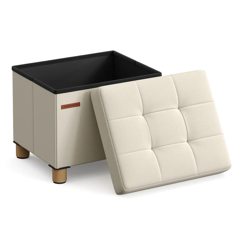 Sitzhocker mit Deckel und Stauraum
