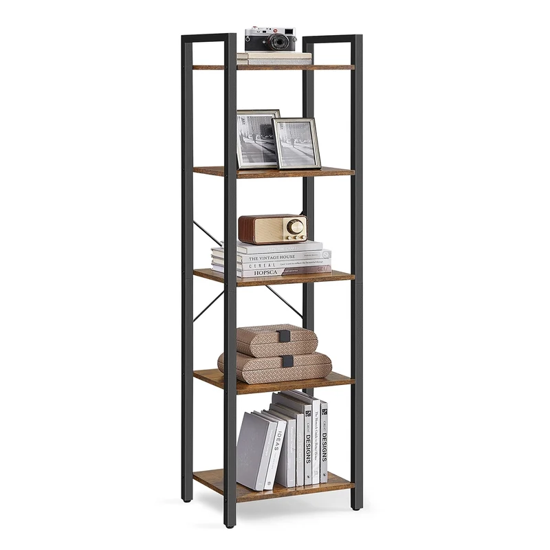 Bücherregal mit 5 Regalebenen