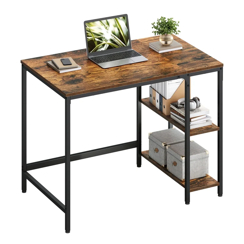 Bürotisch mit 2 Regalebenen