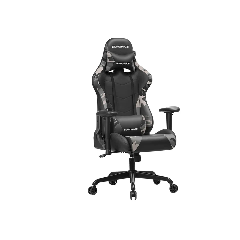 Bürostuhl, höhenverstellbar, ergonomisch, Kunstleder