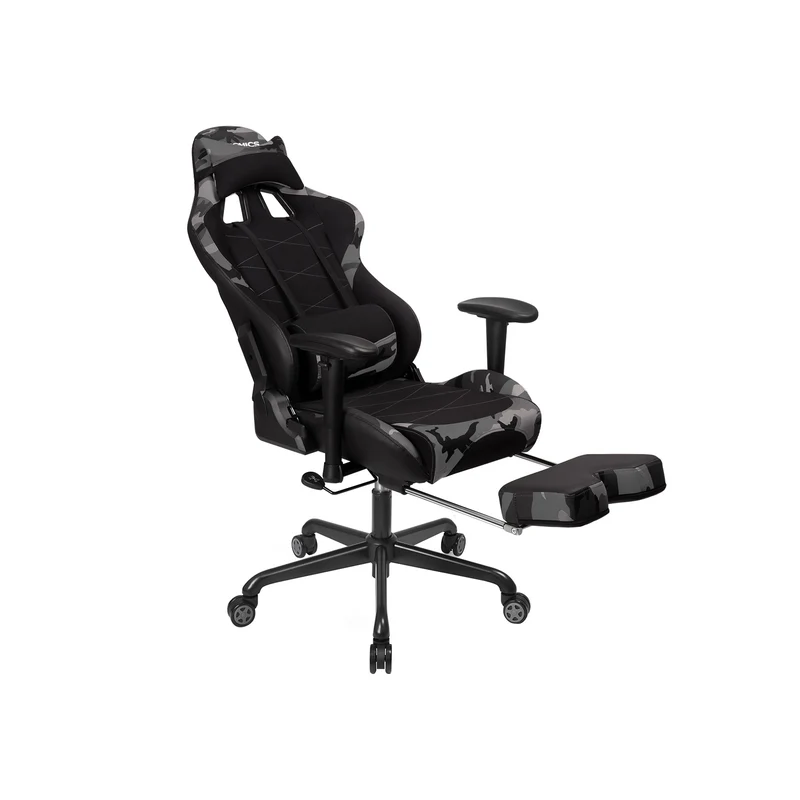 Gaming Stuhl mit Fußstütze