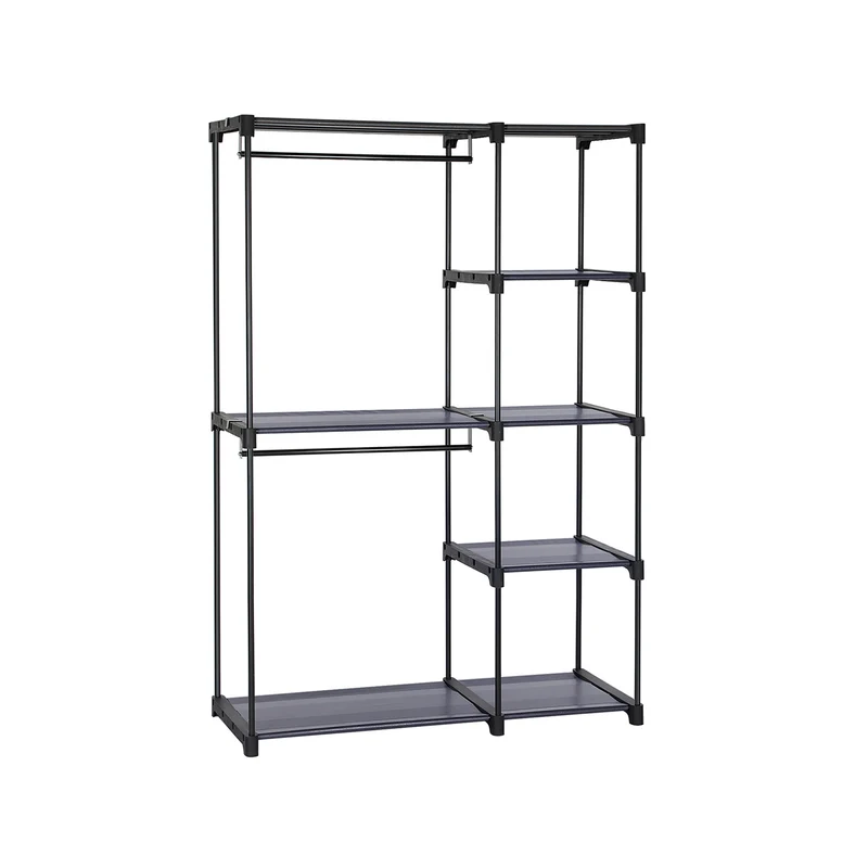 Offener Kleiderschrank