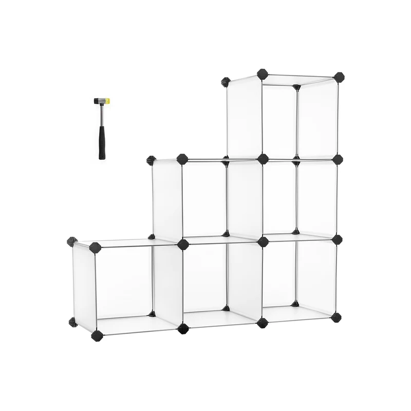 Regalsystem aus Kunststoff