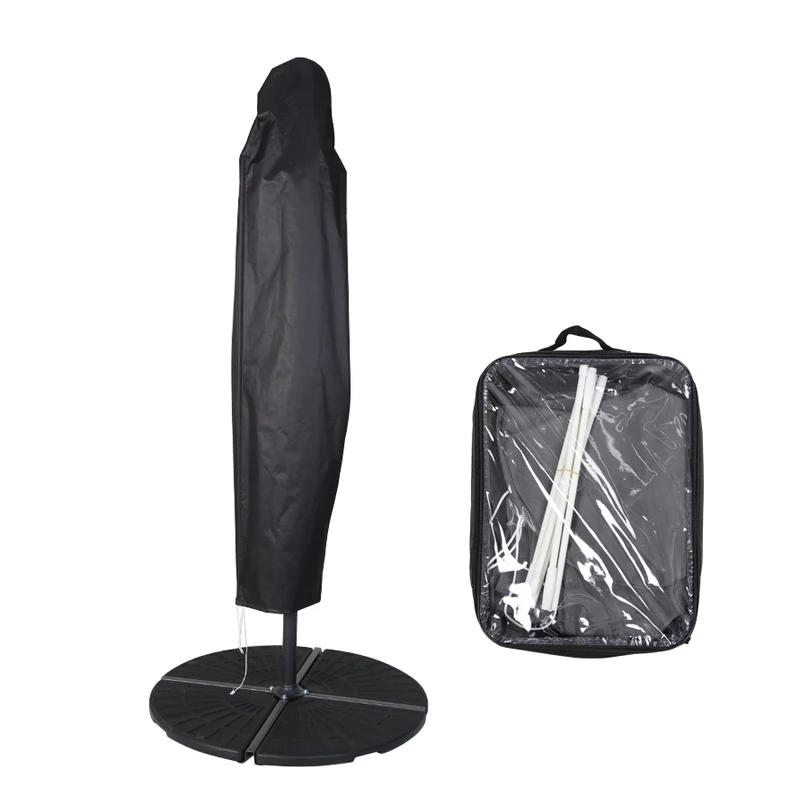 Set Ampelschirm 3m + Haube + Gewichte