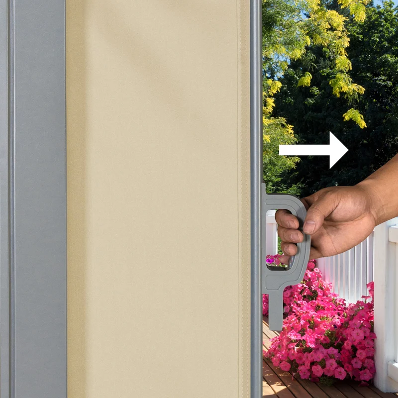 B-Ware Seitenmarkise 500x200cm Beige