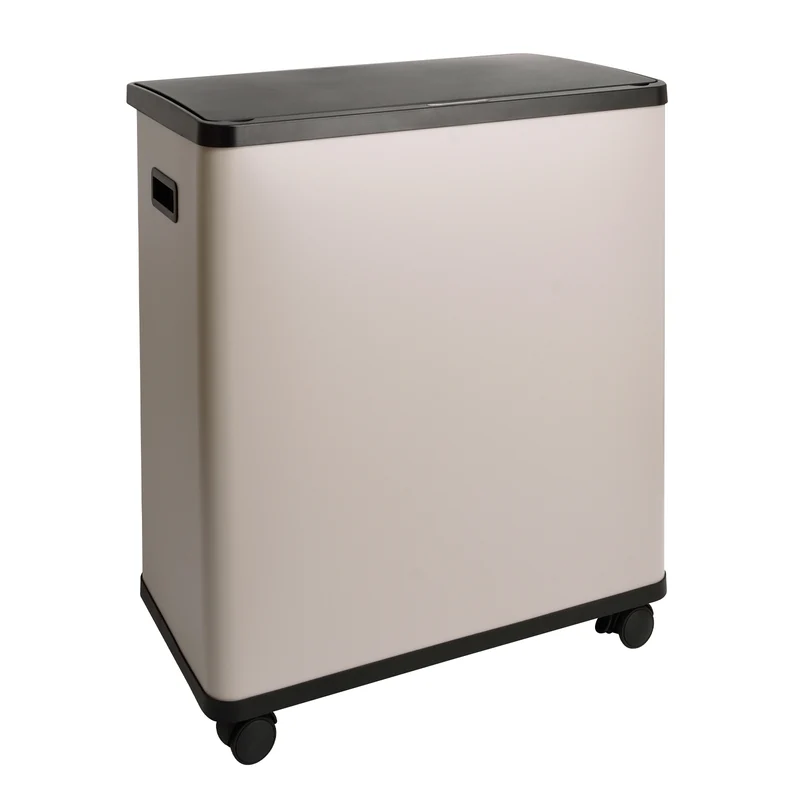 B-Ware SR2X30 Mülleimer 60L Taupe (2x30L)