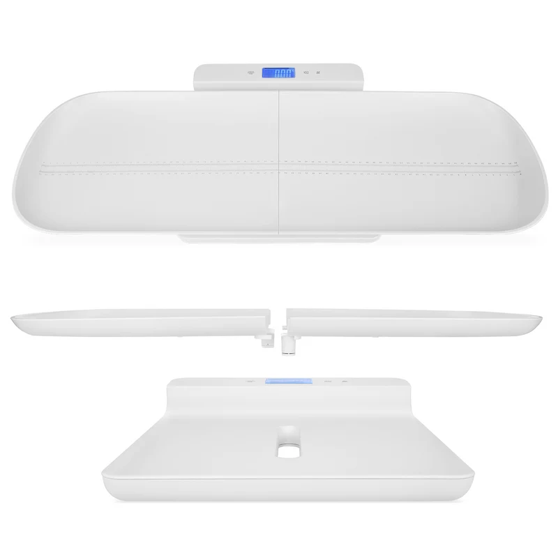 Belko® 3in1 Babywaage Plus digital 3in1 mit App - Personen- und Tierwaage 150 kg