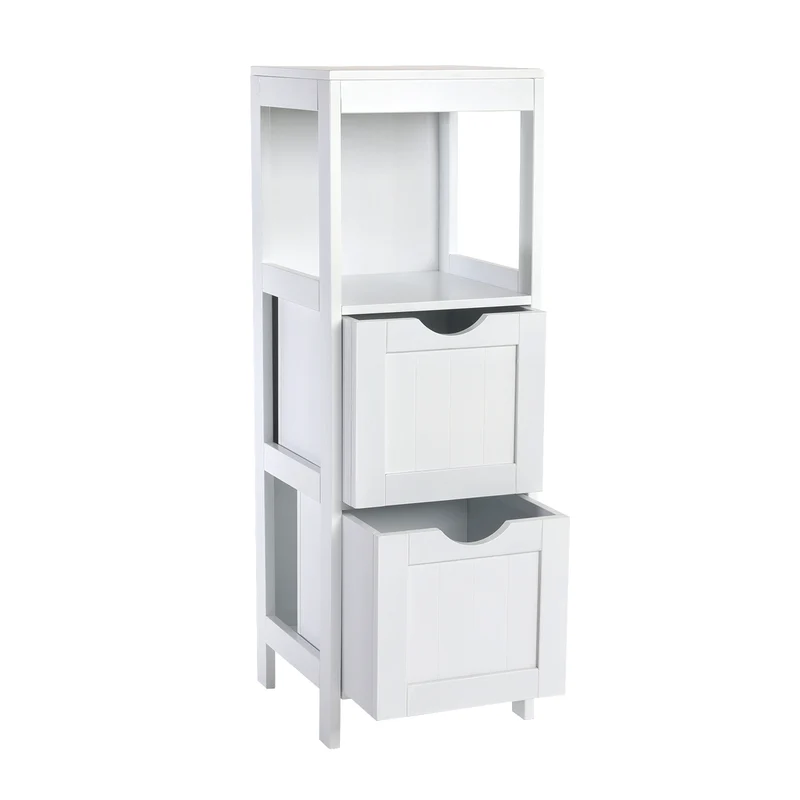 B-Ware LINTU Badregal Weiß
