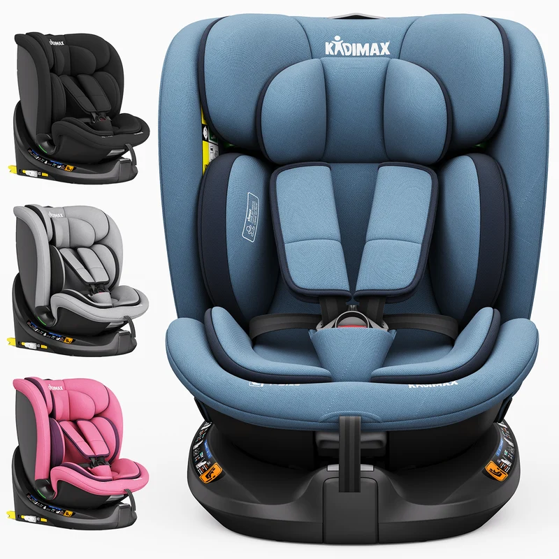Kidimax® Ultima 360 i-Size Kindersitz 40–150cm (0–12 Jahre), drehbar, Isofix, Gruppe 0+/1/2/3 – verschiedene Farben