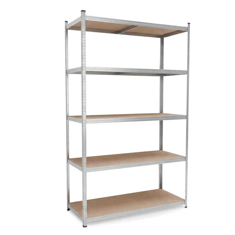 Belko® Schwerlastregal C226, 200x120x60 cm, 5 Böden, 180kg Tragkraft pro Boden, (Farbe wählbar) - Lagerregal, Steckregal
