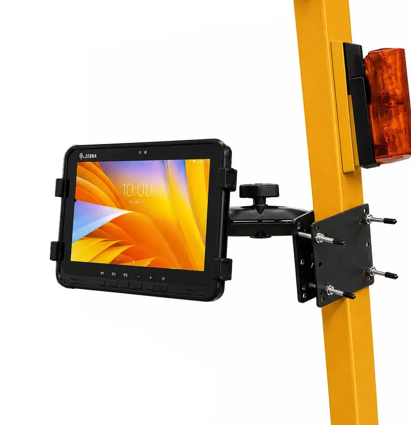 Halterung für Zebra Rugged-Tablet am Gabelstapler | Agoz