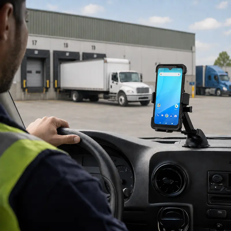 Unitech Mobile Scanner Fahrzeughalterung für Routen- und Außeneinsätze | Agoz