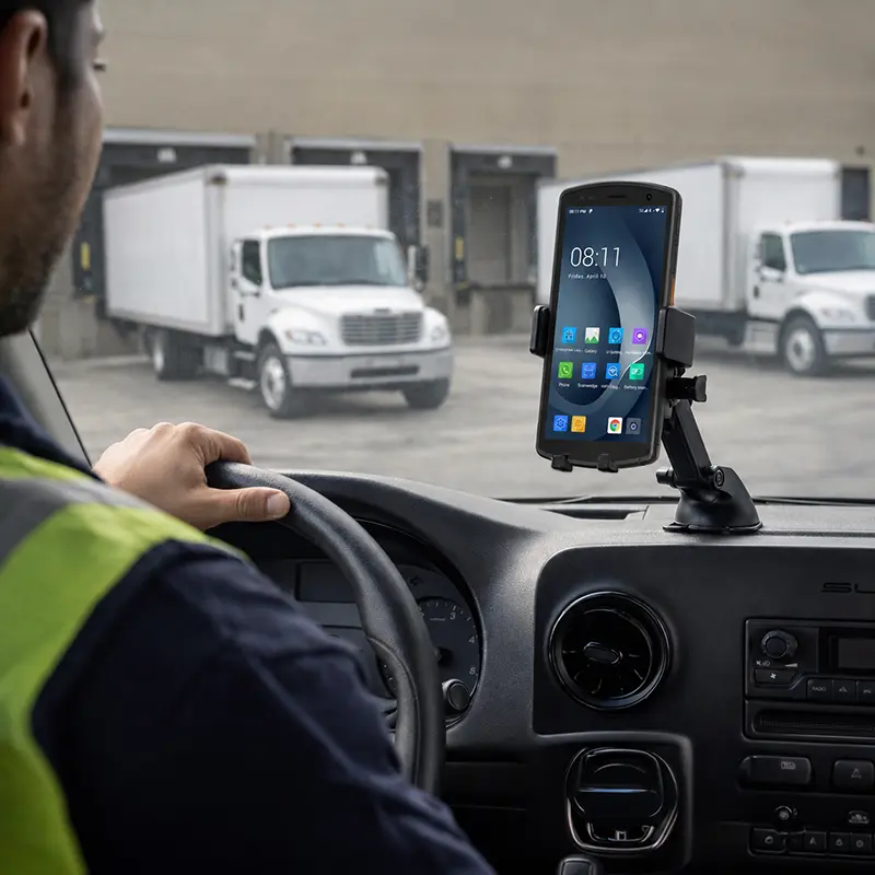 Urovo Handscanner-Fahrzeughalterung für mobile Einsatzteams | Agoz