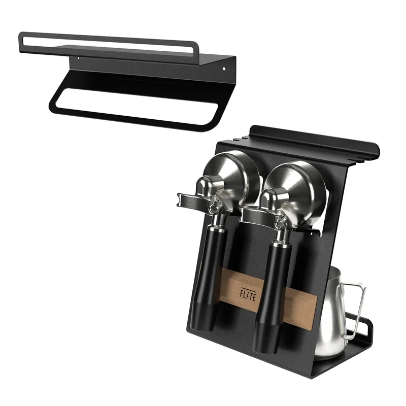 FLATE® Barista Station Mini + Towel Shelf Bundle