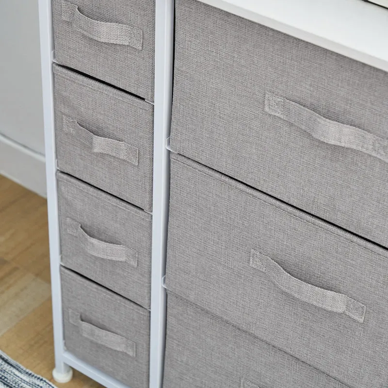 B-Ware ARI Sideboard Weiß/Hellgrau