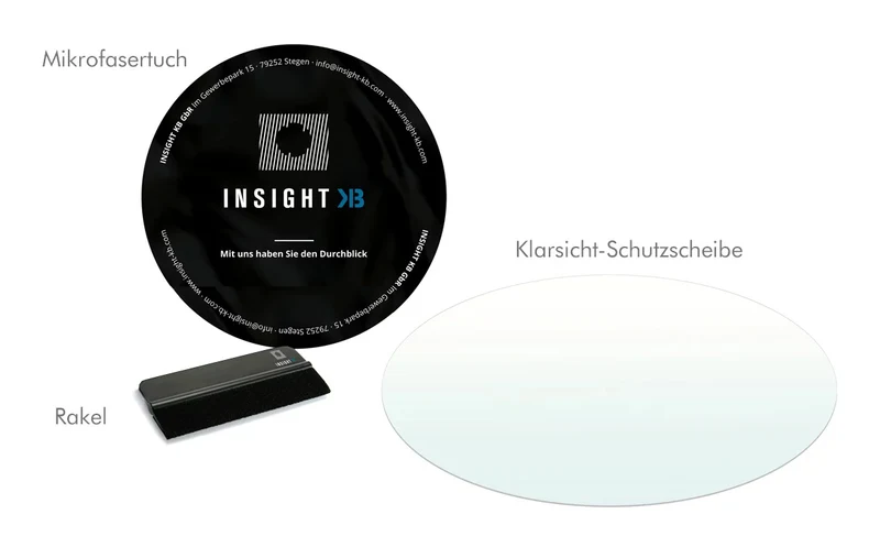 Klarsicht-Schutzscheibe
