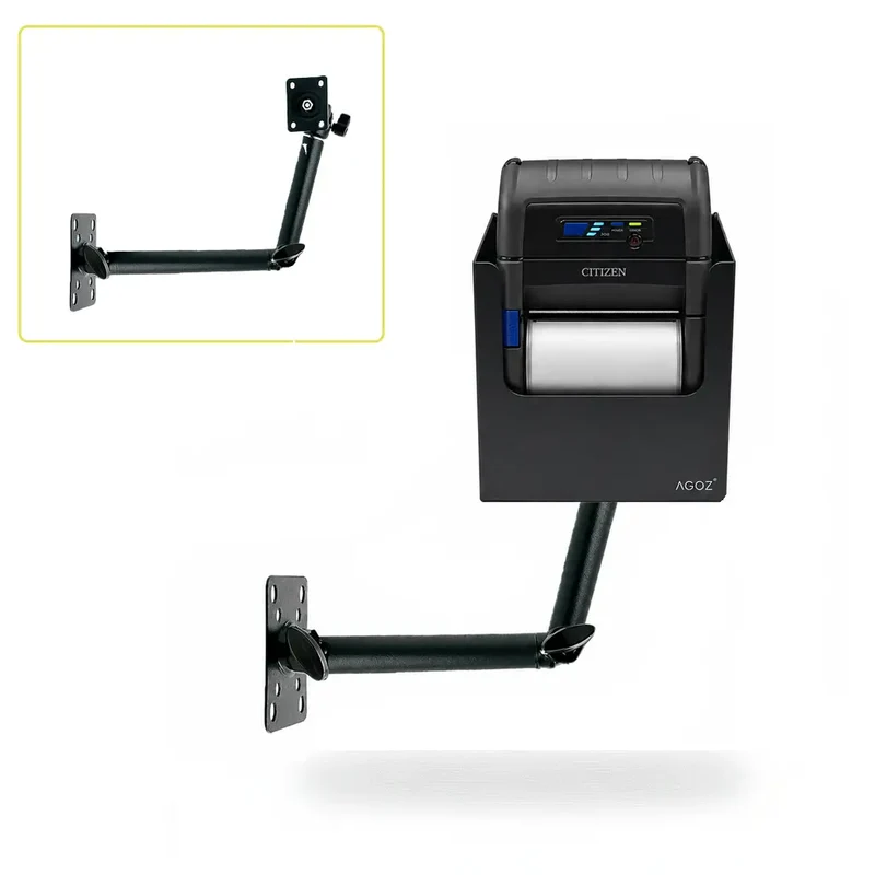 Verstellbare Armhalterung mit Metallhalter für Citizen Mobile Printer