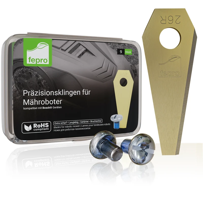 Fepro® Profi Ersatzmesser für Mähroboter
