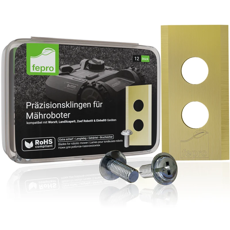Fepro® Profi Ersatzmesser für Mähroboter