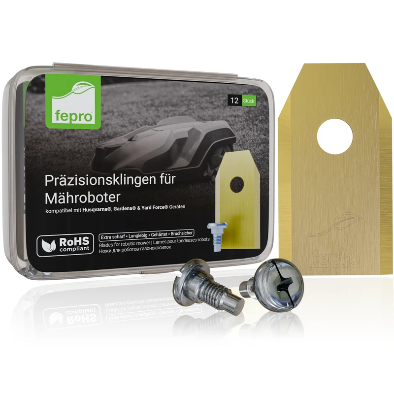 Fepro® Profi Ersatzmesser für Mähroboter