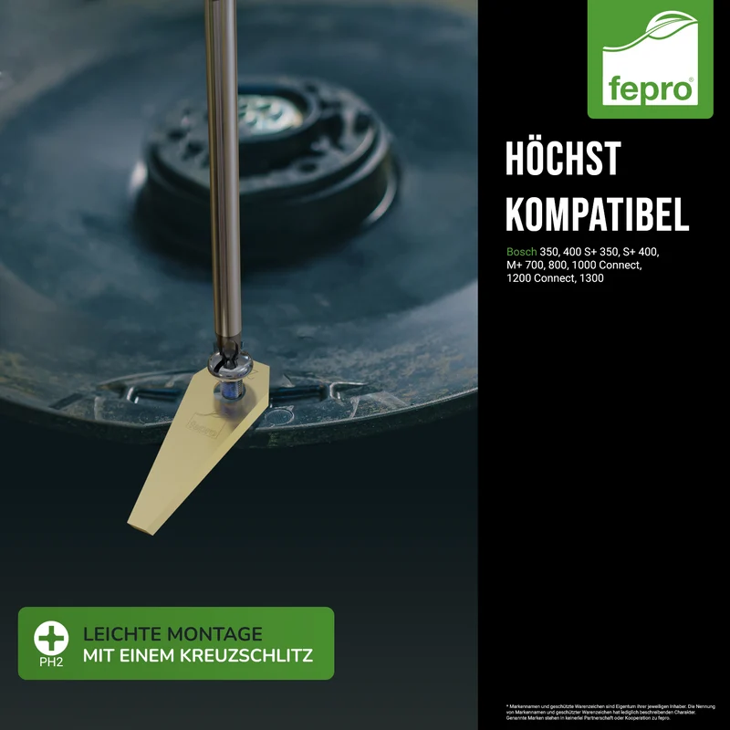 Fepro® Profi Ersatzmesser für Mähroboter