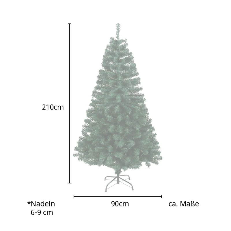 B-Ware Tannenbaum Natur 210 cm