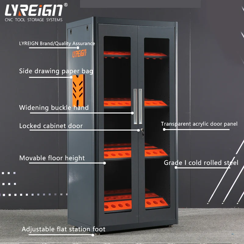 CNC-Werkzeugschrank (mit Sichtscheibe)