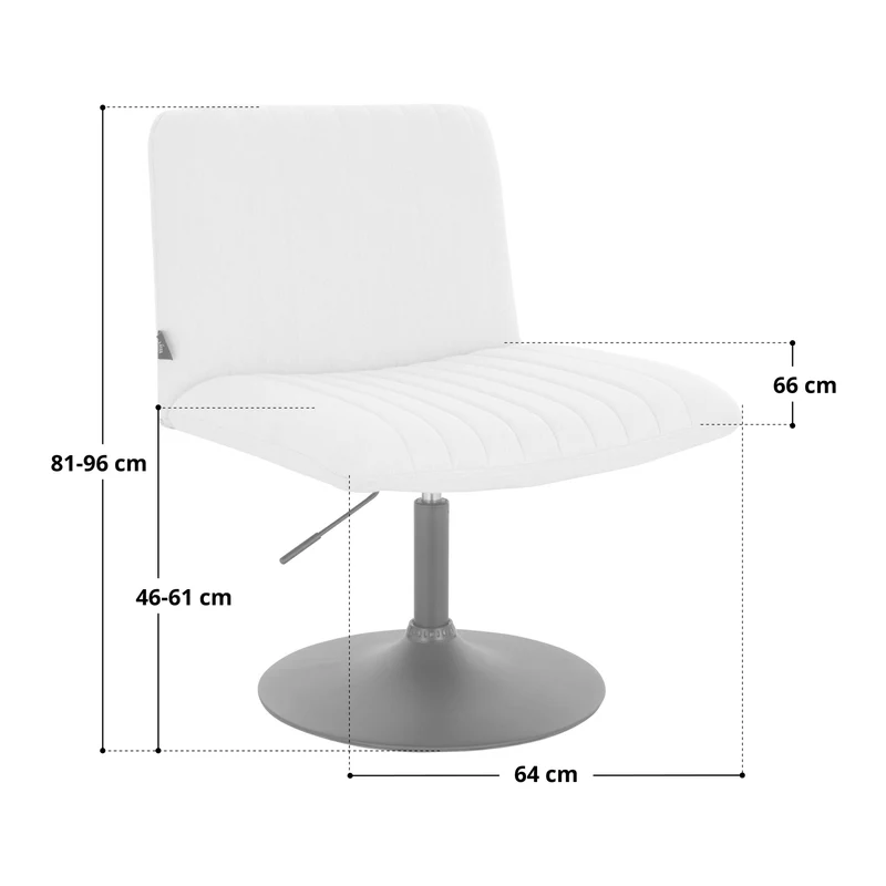 B-Ware EMILY Loungesessel Creme