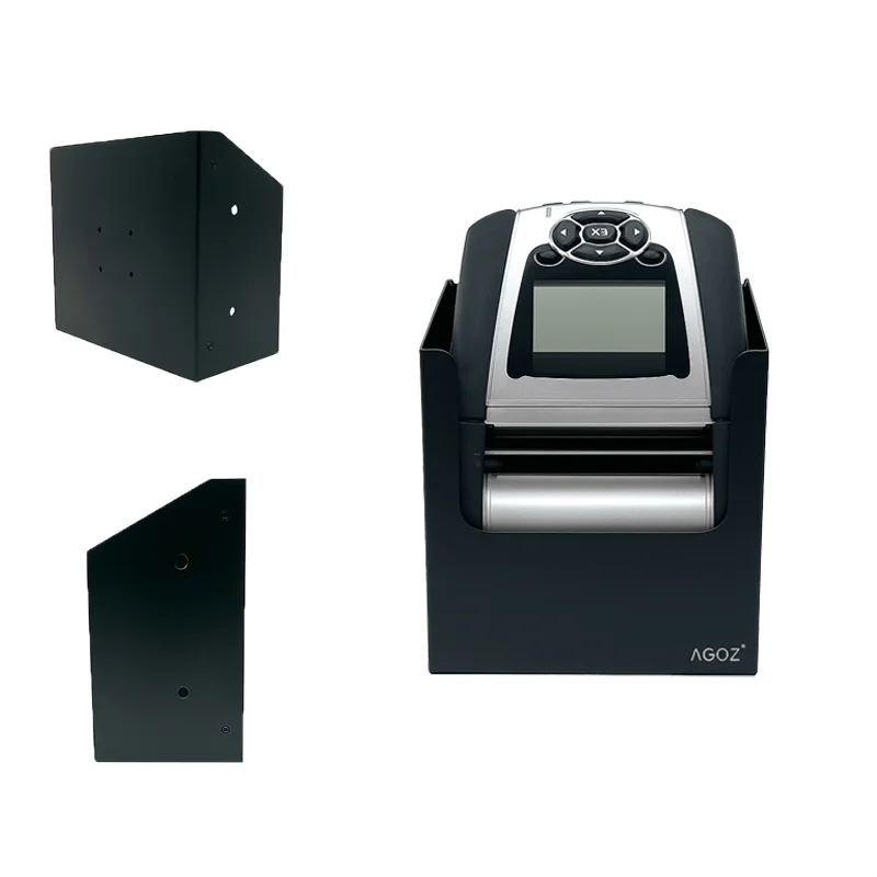 Metallhalterung für Gabelstapler zur Befestigung am Star Micronics Drucker