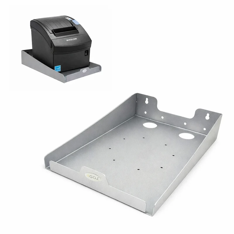 Edelstahl Wandmontiertes Regal für Bixolon Kassenbon-Drucker