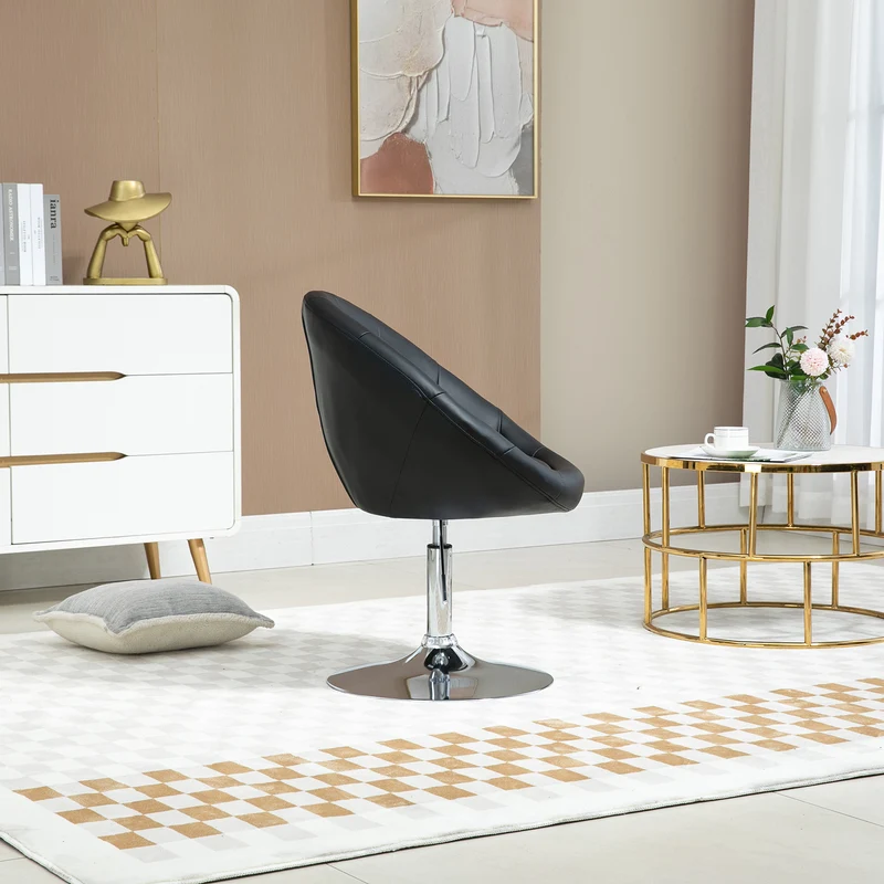 B-Ware HAVANNA Clubsessel Kunstleder Schwarz